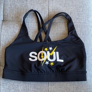 Soulcycle X Lululemon sports bra